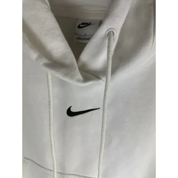 Nike Phoenix Fleece Pullover Hoodie Women's Size Small Oversized Center Swoosh - Picture 3 of 11
